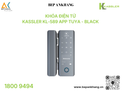 Khóa điện tử Kassler KL-589 App Tuya - Black 
